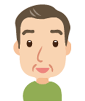 30代男性のイラスト